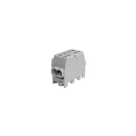 Pollmann 2080141 HLAK 35-1/2 M2 fővezetéki leágazókapocs 150/125A Cu/Al csavaros 2x35+2x25mm2, szürke