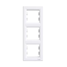 Schneider EPH5810321 ASFORA Hármas keret, függőleges, fehér