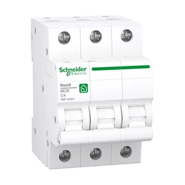 Schneider R9F14304 RESI9 kismegszakító, 3P, C, 4A
