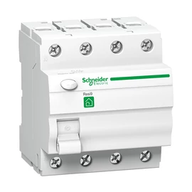 Schneider R9R01440 RESI9 áram-védőkapcsoló, A osztály, 4P, 40A, 30mA