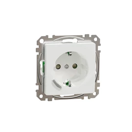 Schneider SDD111380 SEDNA WISER Intelligens csatlakozóaljzat, 16 A, fehér