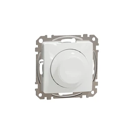 Schneider SDD111382 SEDNA WISER Univerzális, forgatógombos, LED fényerőszabályzó, fehér