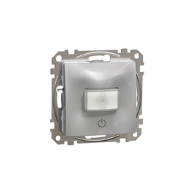 Schneider SDD113384 SEDNA WISER Mozgásérzékelő, nyomóval, 160°, 10A, alumínium