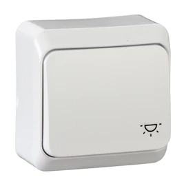 Schneider WDE001013 Prima nyomókapcsoló lámpajellel