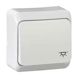 Schneider WDE001013 Prima nyomókapcsoló lámpajellel