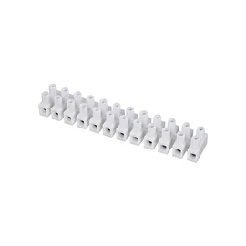 Tracon S10A-H-L Sorkapocs lágy műa. 6mm2 40A 12 tagú natúr lemezes