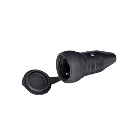 Tracon TICS-212G Dugalj lengő gumi 2P+F 250V 16A IP44