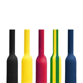 Tracon ZS127 Zsugorcső 6,4mm fekete