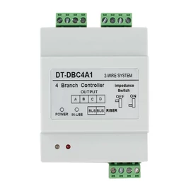 V-TEK DT-DBC4A szint elosztó, többlakásos rendszerhez, 4 be,- ki menetettel