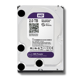 HDD Western Digital Purple 2000GB SATA3 3,5" (Rögzítőkhöz ajánljuk!)