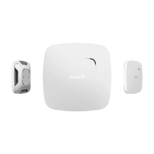 AJAX FireProtect Plus WH vezeték nélküli CO-, füst- és hősebességérzékelő fehér