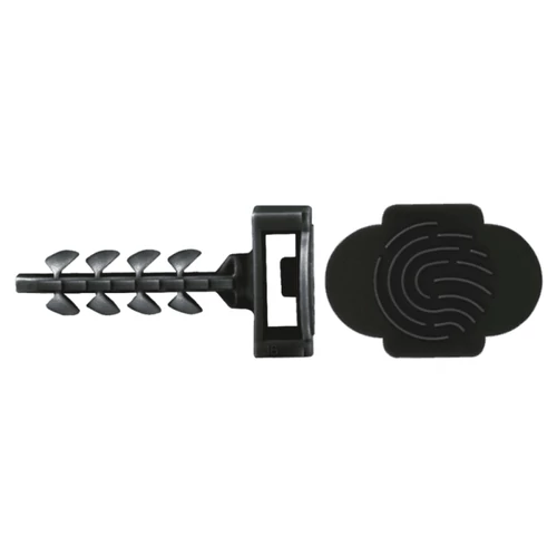 CELO 946IFB Insertfix kötegelőtalp d6, nagy fejjel, fekete 100db/doboz