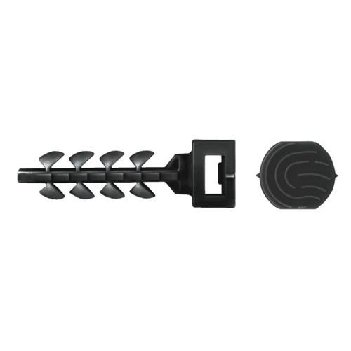 CELO 946IFS Insertfix kötegelőtalp d6, kis fejjel, fekete 100db/doboz