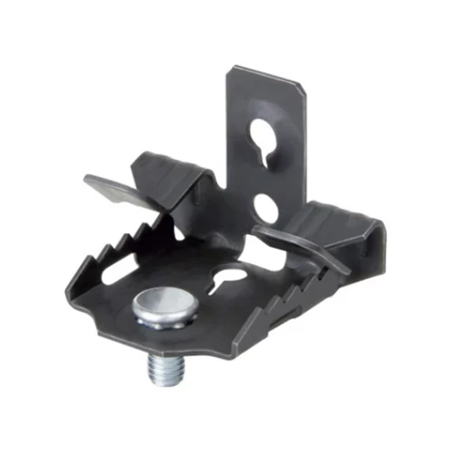 CELO 941420CAB M6-os feketére festett, peremes gerendakapocs, 14-20mm