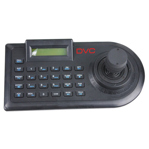 DVC DKA-31R billentyűzet PTZ kamerákhoz 3D joystick-el LCD kijelzővel