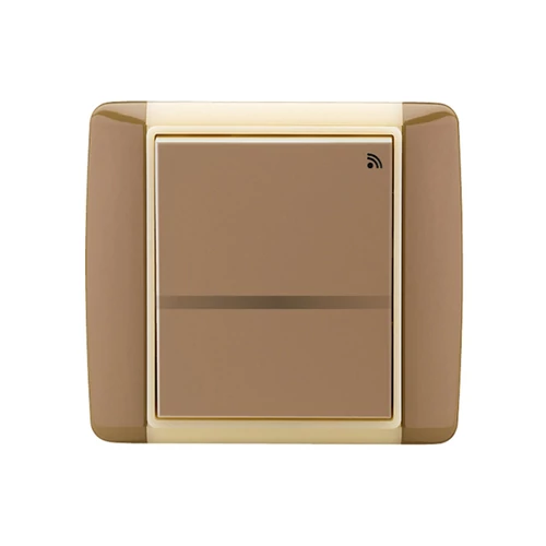 Enika P8 T 2 Element 25 Kávé barna felületre szerelhető jeladó (1041488)