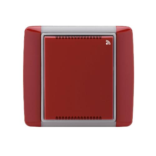 Enika P8 T Temp/RH Element 24 Kármin vörös hőmérséklet és páratartalom érzékelő (1046330)