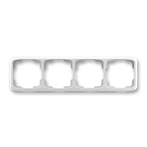 ABB kapcsoló keret 4-es vízszintes Tango Szürke (3901A-B40 S)