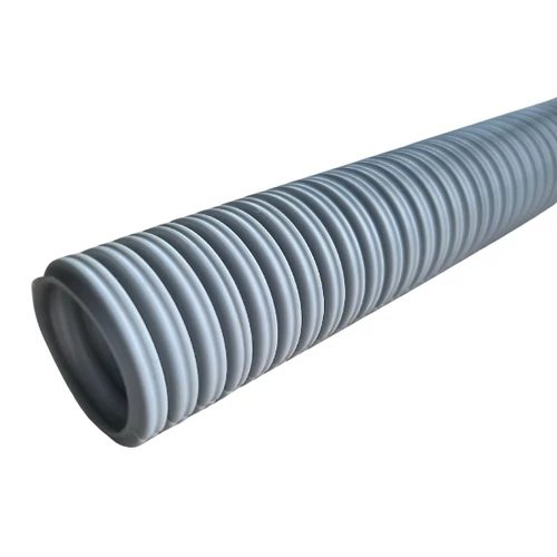 Extro Flex 11211111 gégecső 320N UV álló, HF, behúzószál nélkül 50m/tek D11 szürke