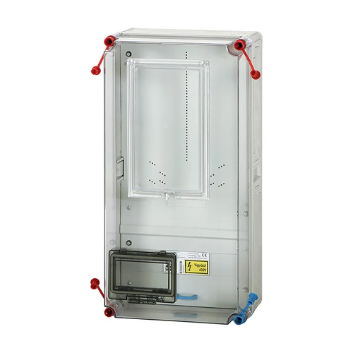 HENSEL HB3000-U Fogy.mérő szekrény, 1 felhaszn. helyes M63 A mérés szabadvezetékes, felületre szerelt