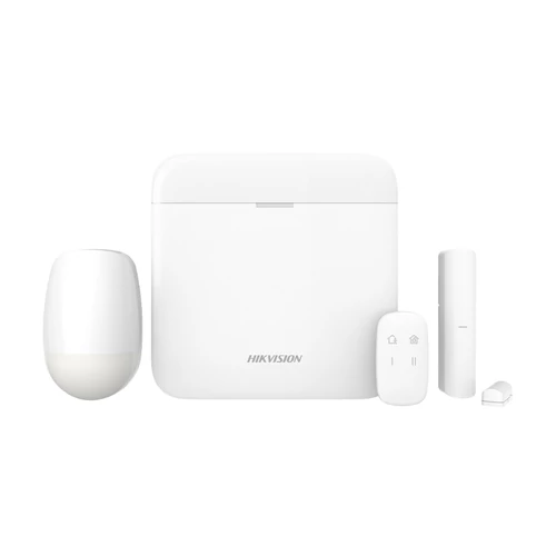 Hikvision AXPro DS-PWA64-Kit-WE 64 zónás vezeték nélküli riasztóközpont szett, 868 MHz, GPRS/WiFi/LAN