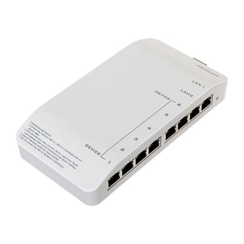 Hikvision DS-KAD606-N disztribútor egység kaputáblákhoz és lakáskészülékekhez