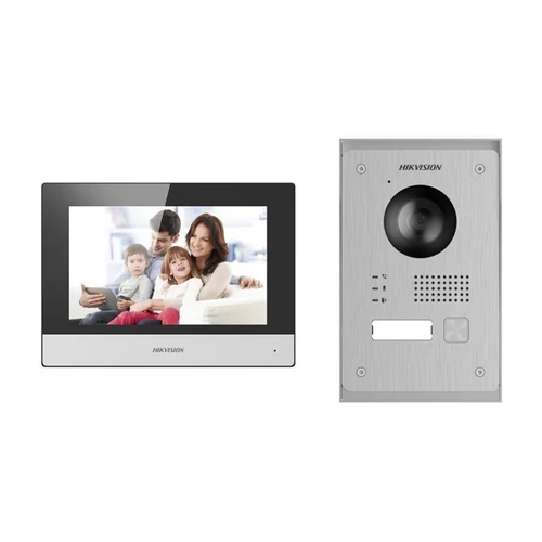 Hikvision DS-KIS703-P 2 vezetékes IP video-kaputelefon szett