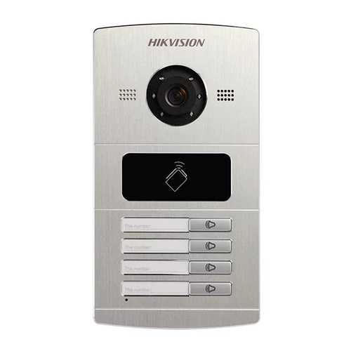 Hikvision DS-KV8402-IM négylakásos IP videó-kaputelefon kültéri egység