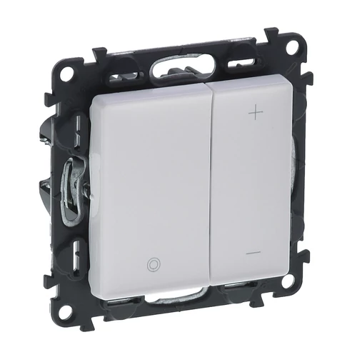 Legrand 752162 Valena Life nyomógombos fényerőszabályzó, 2 vezetékes, fehér