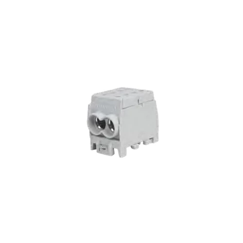 Pollmann 2080147 HLAK 70-1/2 M2 fővezetéki leágazókapocs 250/250A Cu/Al csavaros 4x70mm2 1-pólus, szürke