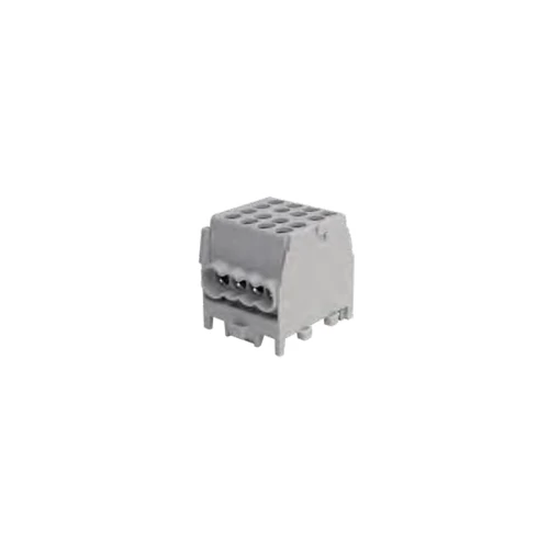 Pollmann 2080173 HLAK 25-1/6 M2 fővezetéki leágazókapocs 130/100A Cu/Al csavaros 2x25+6x16mm2, szürke