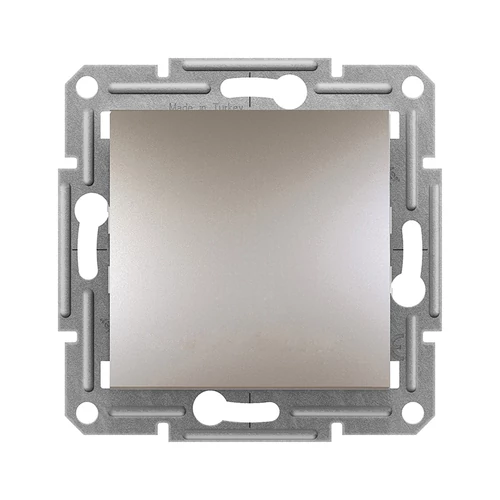 Schneider EPH0100169 ASFORA Egypólusú kapcsoló, rugós bekötés, bronz