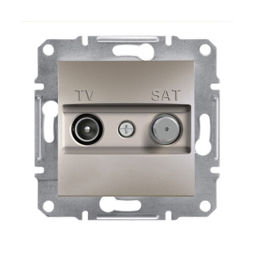 Schneider EPH3400169 ASFORA TV/SAT aljzat, végzáró, 1 dB, bronz