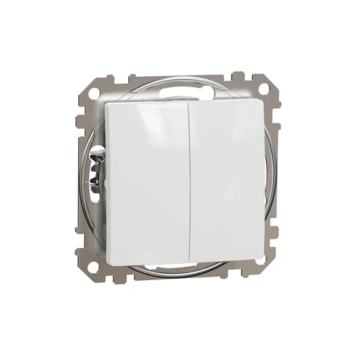 Schneider SDD111105 SEDNA Csillárkapcsoló, rugós bekötés, 10AX, (105), fehér