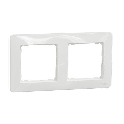 Schneider SDD311802 SEDNA DESIGN Kettes keret, univerzális, fehér