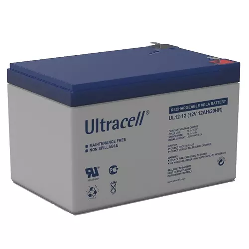 Ultracell UL12-12 akkumulátor 12V/12Ah