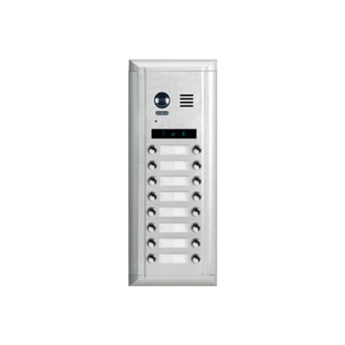 V-TEK DMR11S/D16 kültéri kaputelefon 16 gombos, társasházi lakásokhoz