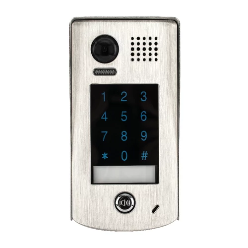 V-TEK DT601/KP-C kültéri kaputelefon beépített kamerával, felület szerelt, fémházas kivitel IP54, kódzáras