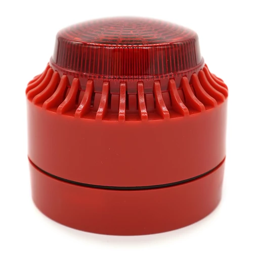 Fire Siren AH03127-BS hang-és fényjelző sziréna 24V tűzjelző rendszerekhez